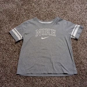 Nike Large Gray Logo T-Shirt